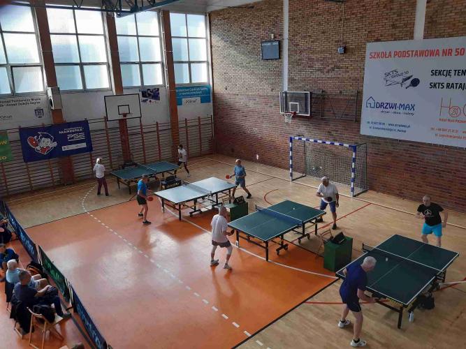 XV Spartakiada Seniorów - tenis stołowy XV Spartakiada Seniorów - tenis stołowy
