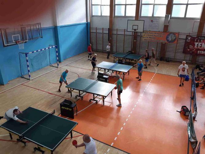 XV Spartakiada Seniorów - tenis stołowy XV Spartakiada Seniorów - tenis stołowy