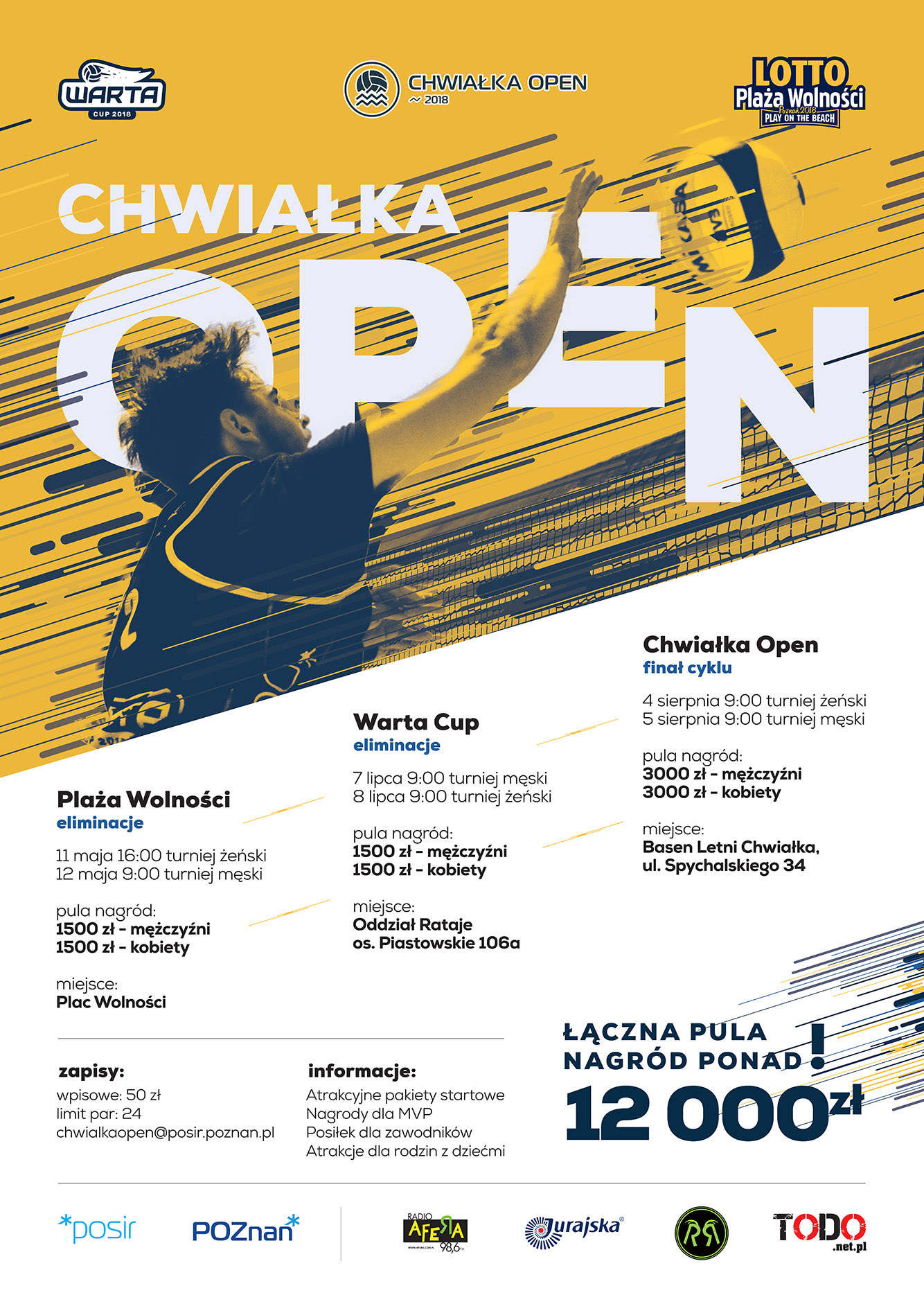 Posir plakat siatk&oacute;wka B11